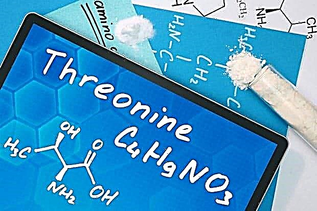 Threonine: sipat, sumber, digunakeun dina olahraga
