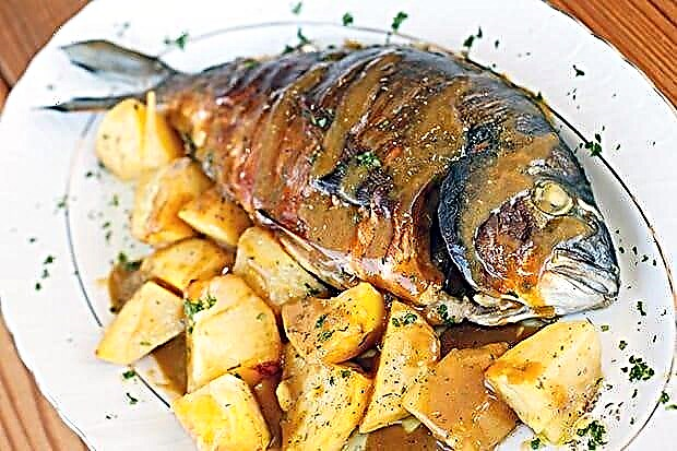 Orkaitės žuvies ir bulvių receptas