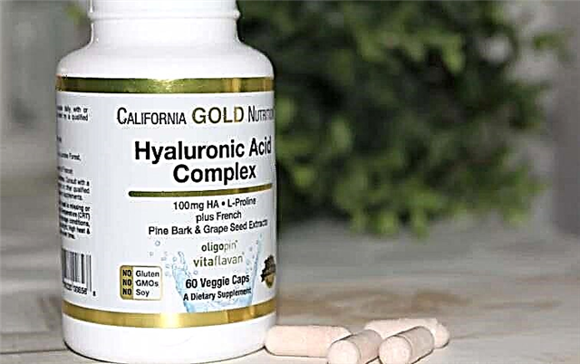 Hyaluronic acid California Gold - atunyẹwo afikun hyaluronic acid