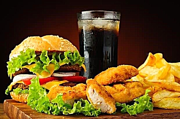 Kalorický stôl Burger King