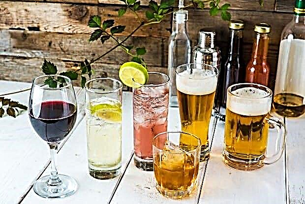 جدول السعرات الحرارية للمشروبات الكحولية