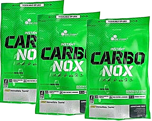 Carbo-NOX Olimp - izotonik ichimliklar sharhi