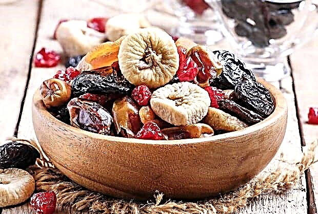 Dried fruit calorie table