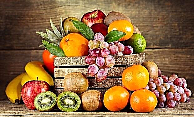Fruit calorietabel