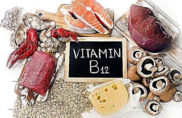 Vitamin B12 (cyanocobalamin) - ciri, sumber, pitunjuk pikeun digunakeun