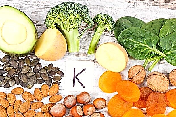 Vitamin K (phylloquinone) - inani lomzimba, eliqukethe nesilinganiso sansuku zonke