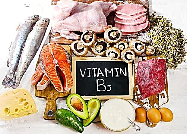 Ácido pantoténico (vitamina B5) - acción, fuentes, norma, suplementos