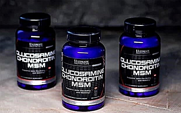 Ultimate Nutrition Glucosamine Chondroitin MSM ဖြည့်စွက်သုံးသပ်ချက်