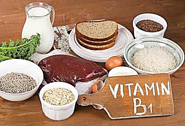 Thiamin (Vitamin B1) - umarnin don amfani da waɗanne kayayyaki suka ƙunsa