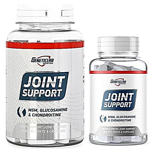 GeneticLab Joint Support: revisión de suplementos dietéticos