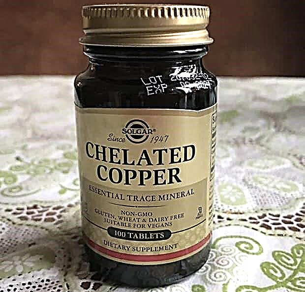 Solgar Chelated Copper - Review ng Pandagdag sa Chelated Copper