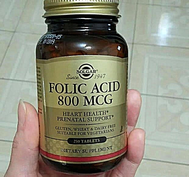 Solgar Folic Acid - Pagsusuri sa Pagdagdag ng Folic Acid
