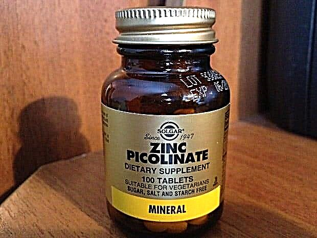 Solgar Zinc Picolinate - Suplemento ng Zinc Picolinate
