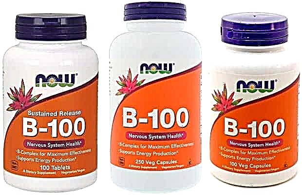 B-100 DABAR - maisto papildų su B grupės vitaminais apžvalga