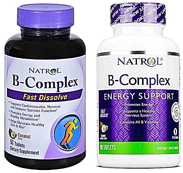 Натрол Б-комплекс - преглед додатака витамина
