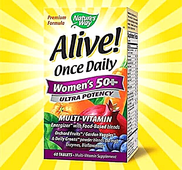 Alive Once Daily 50+ לנשים - סקירת ויטמינים לנשים לאחר 50 שנה