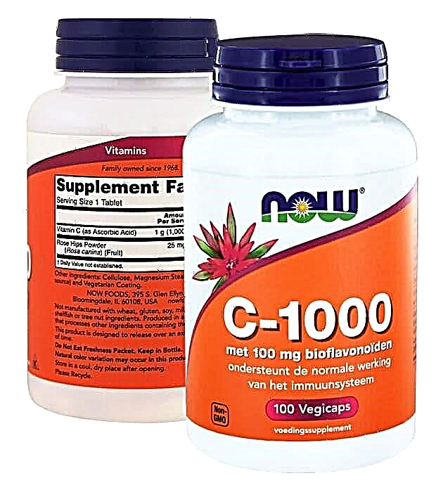 SADA C-1000 - Pregled dodataka vitaminu C