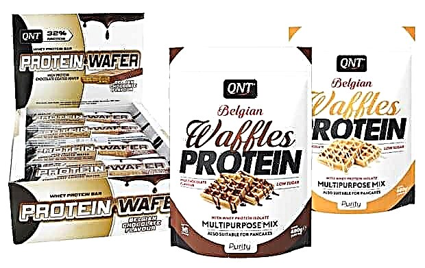 Meshë dhe waffles proteina QNT