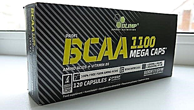 BCAA Olimp Mega Caps - Tổng quan về phức hợp