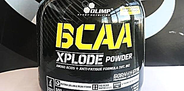BCAA Olimp Xplode - Recenze doplňku