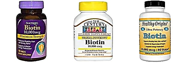Biotin (vitamin B7) - cov vitamin no zoo li cas thiab yog dab tsi rau?