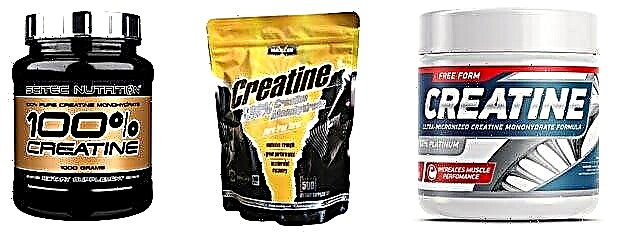 Types of creatine in sports nutrition
