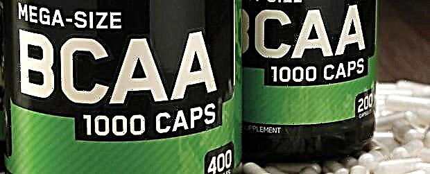 Mega Size BCAA 1000 mütsid Optimum Nutritioni poolt