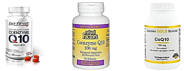 Coenzyme Q10 - cyfansoddiad, yr effaith ar y corff a nodweddion y defnydd