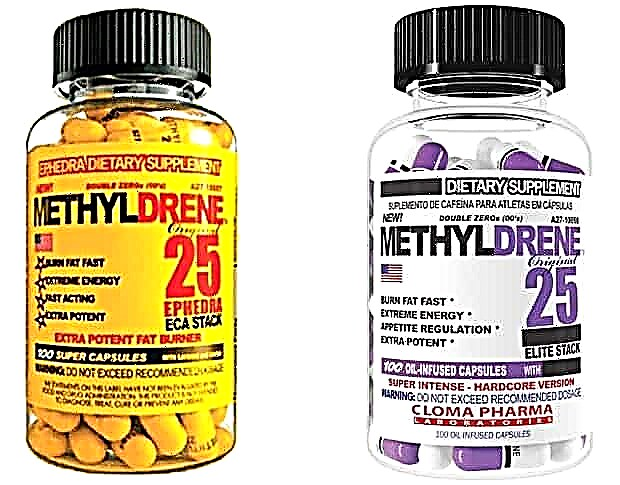 Methyldrene-구성, 입학 규칙, 건강 및 유사품에 대한 영향