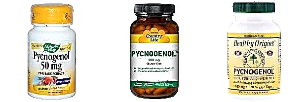 Pycnogenol - ki sa li, pwopriyete ak mekanis nan aksyon nan sibstans la