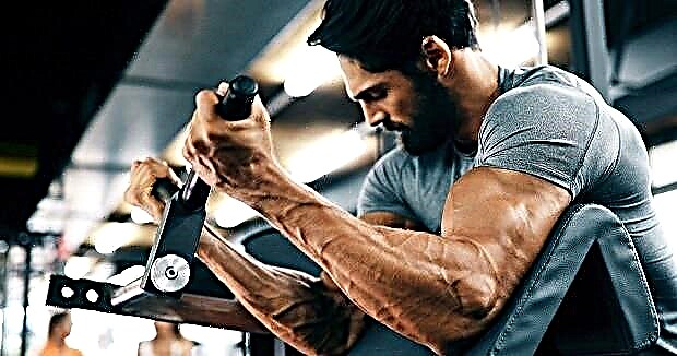 Oefeningen voor biceps - de beste selectie van de meest effectieve