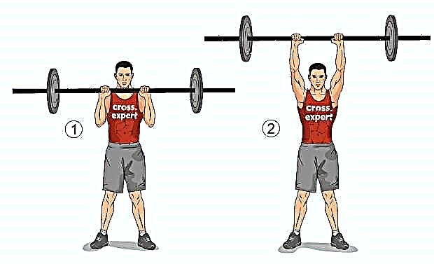 Standing Barbell Press (Army Press)