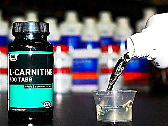 Instructions for the use of L-carnitine