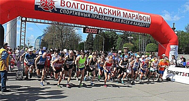 Maratona Volgograd bi 3.05. Çawa bû.